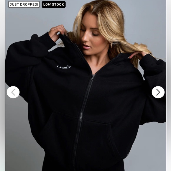 Comfrt Tops - Comfrt zip up